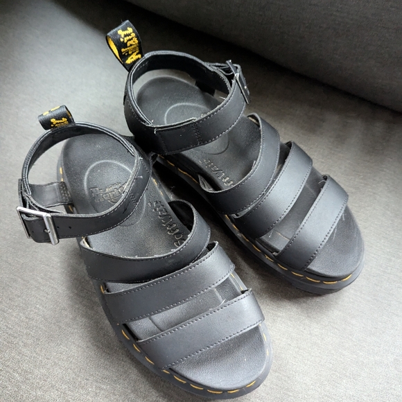 Dr. Martens Women's Blaire Sandal Leather - Picture 3 of 9